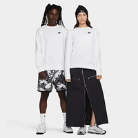 Nike Sportswear Women's Club Fleece Crewneck White / Black
