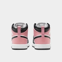 Jordan 1 Mid PS White / Black - Rust Pink