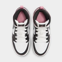 Jordan 1 Mid PS White / Black - Rust Pink