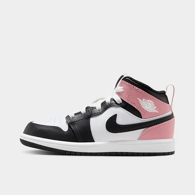 Jordan 1 Mid PS White / Black - Rust Pink