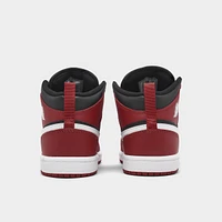 Jordan 1 Mid PS Black / White - Gym Red