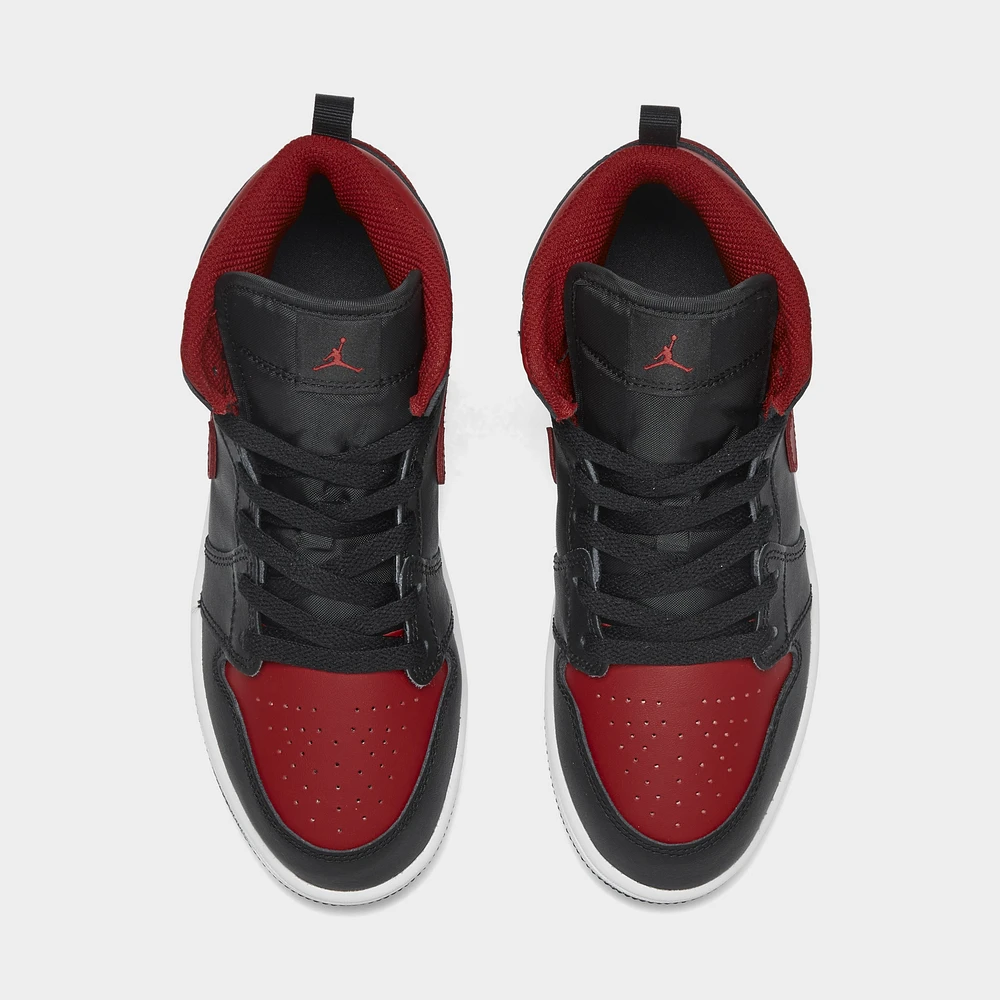 Jordan 1 Mid PS Black / Varsity Red - Summit White