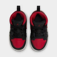 Jordan 1 Mid TD Black / Varsity Red - Summit White