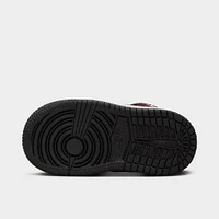 Jordan 1 Mid TD Black / Varsity Red - Summit White