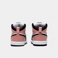 Jordan 1 Mid TD White / Black - Rust Pink
