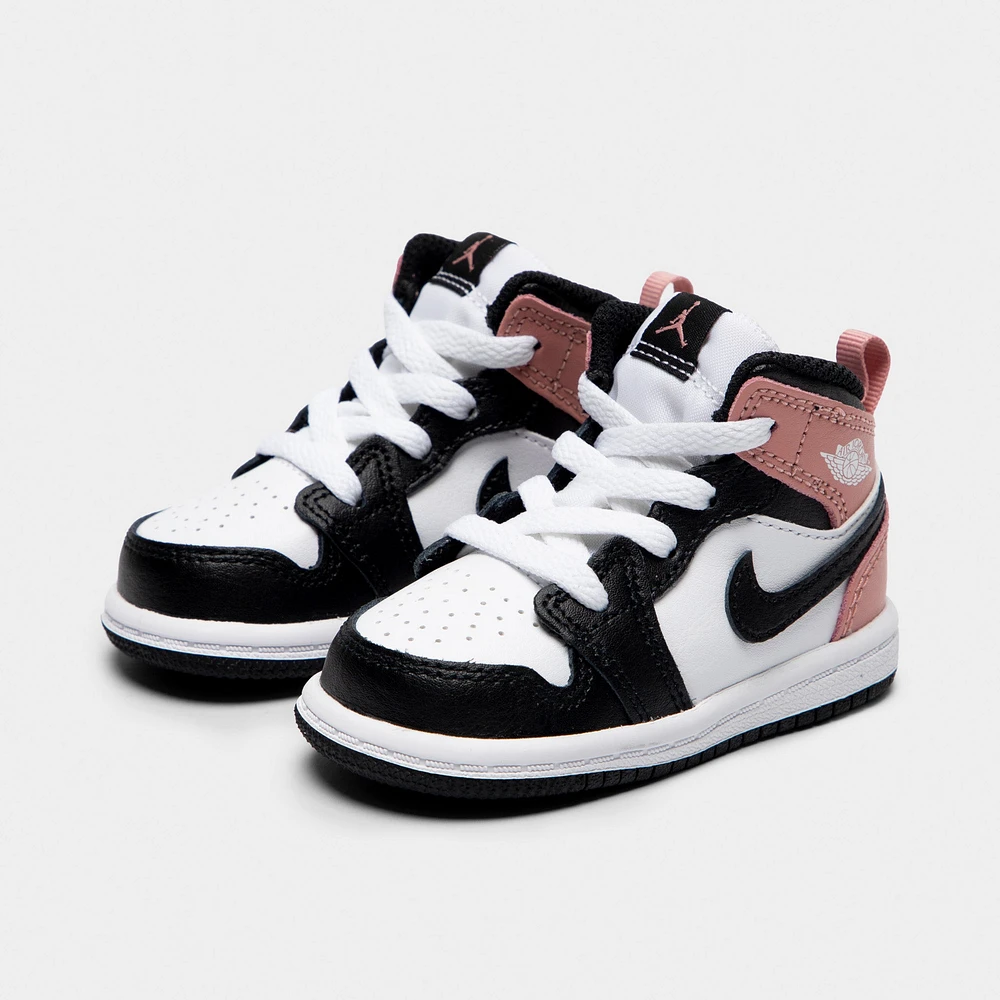 Jordan 1 Mid TD White / Black - Rust Pink