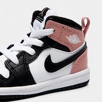 Jordan 1 Mid TD White / Black - Rust Pink