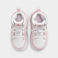 Jordan 1 Mid TD Pink Foam / White - Fire Red