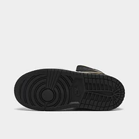 Jordan 1 Mid TD Black / Metallic Gold - White
