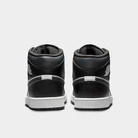 Jordan 1 Mid Black / Off Noir - Summit White