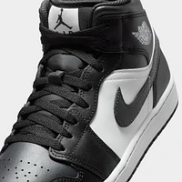 Jordan 1 Mid Black / Off Noir - Summit White