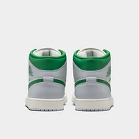 Jordan 1 Mid Summit White / Pine Green - Pure Platinum