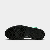 Jordan 1 Mid Lucky Green / Black - White