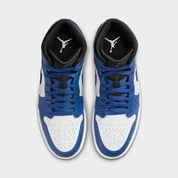 Jordan 1 Mid Game Royal / Black - White