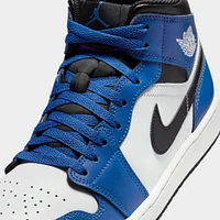 Jordan 1 Mid Game Royal / Black - White