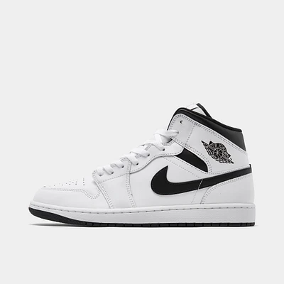 Jordan 1 Mid White / Black