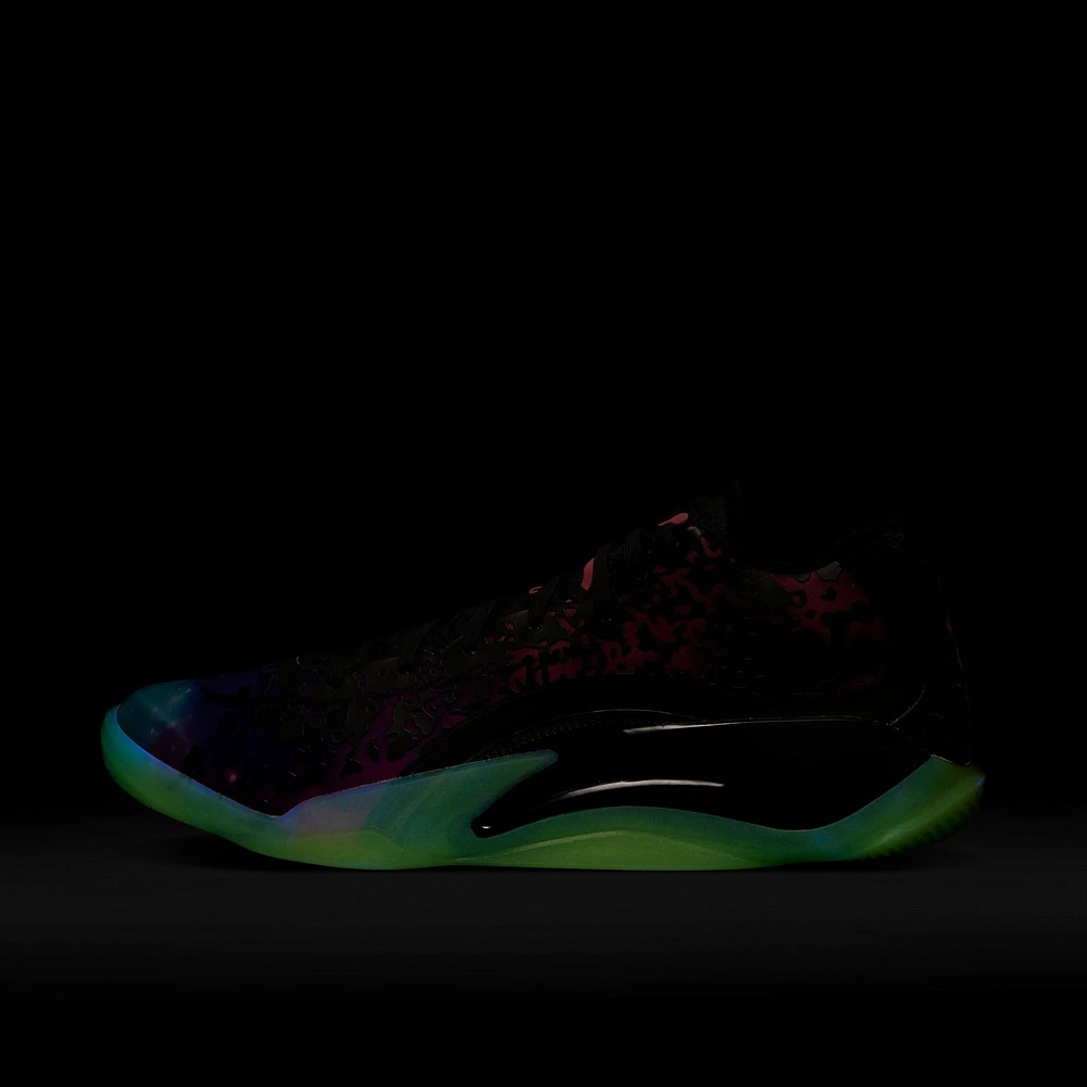 Jordan Zion 3 Black / Solar Red - Vivid Purple