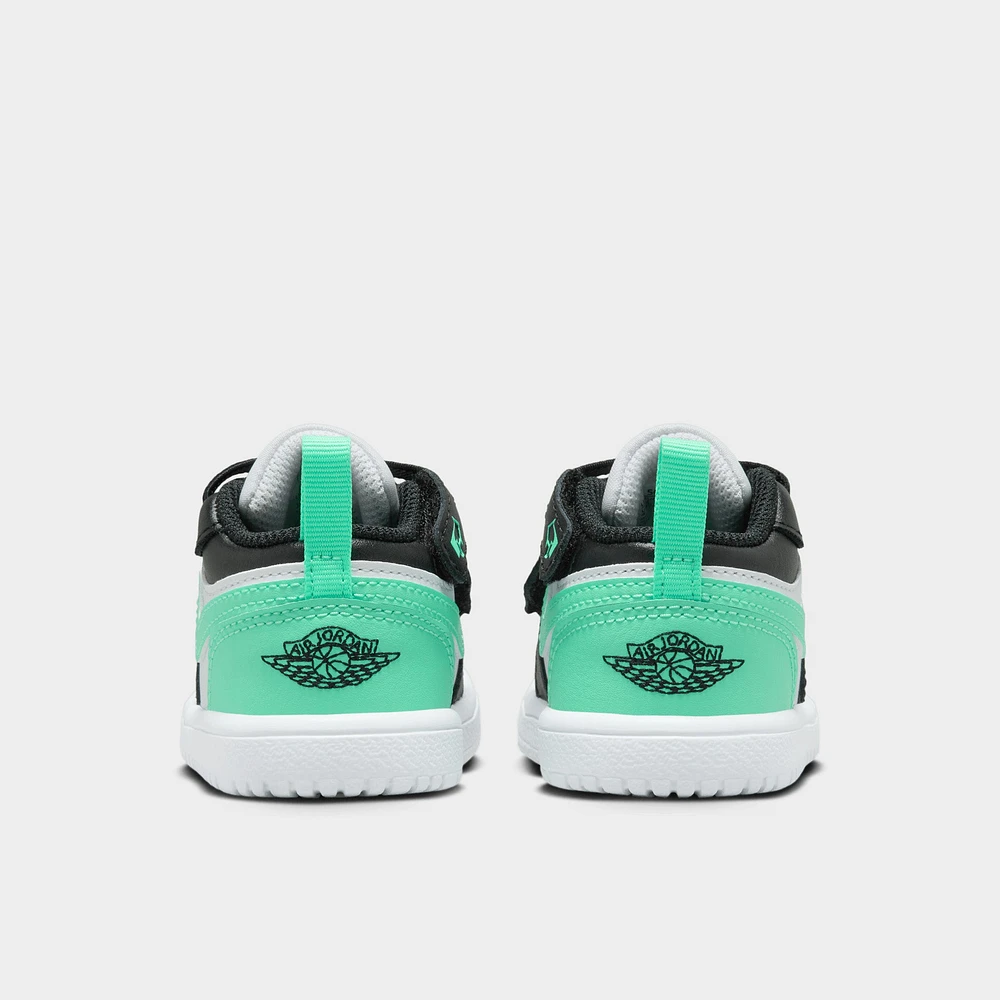Jordan 1 Low TD White / Black - Green Glow