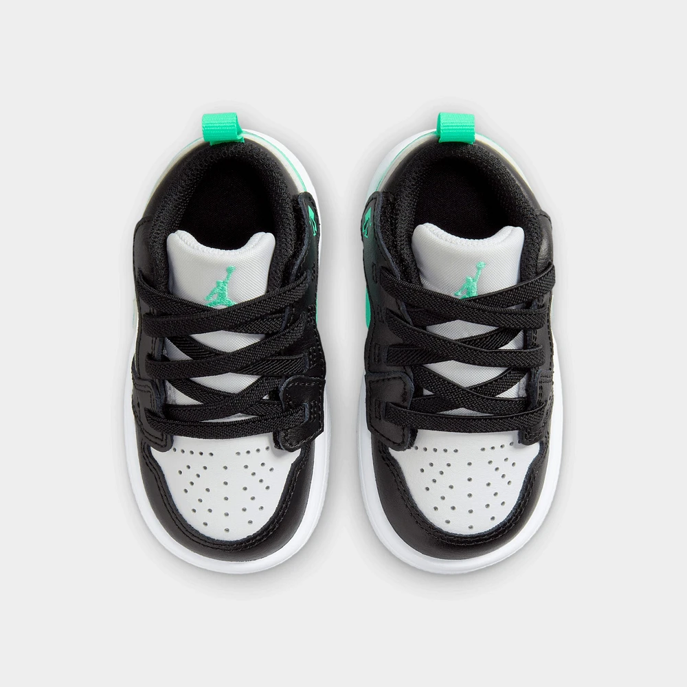 Jordan 1 Low TD White / Black - Green Glow