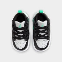Jordan 1 Low TD White / Black - Green Glow