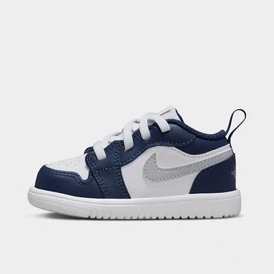 Jordan 1 Low Alt TD White / Wolf Grey - Midnight Navy