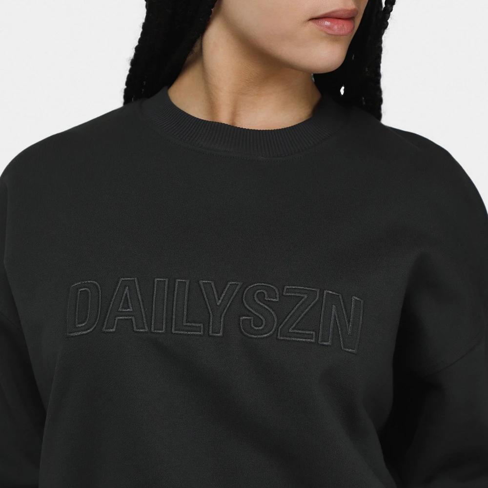 DAILYSZN Women's Crewneck / Black