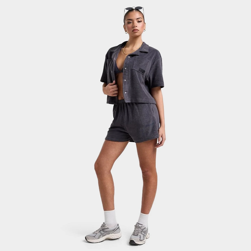 DAILYSZN Women's Evry Toweling Shirt / Navy