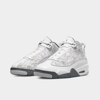 Jordan Dub Zero GS White / Black - Fire Red