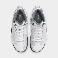 Jordan Dub Zero GS White / Black - Fire Red
