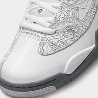 Jordan Dub Zero GS White / Black - Fire Red