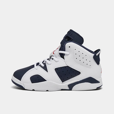 Jordan 6 Retro PS White / Varsity Red - Midnight Navy