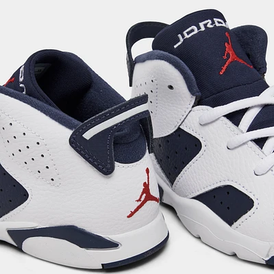 Jordan 6 Retro TD White / Varsity Red - Midnight Navy