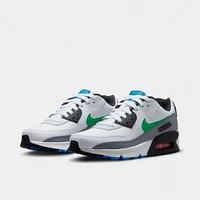 Nike Air Max 90 Leather GS White / Stadium Green - Pure Platinum