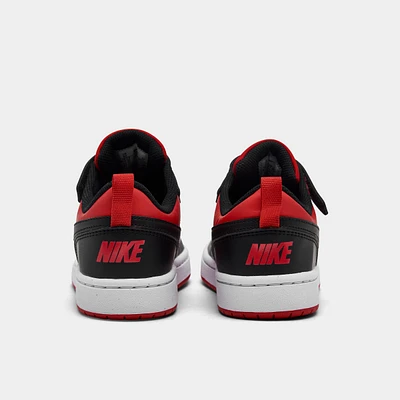 Nike Court Borough Low Recraft PS University Red / Black - White