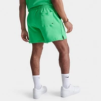 Nike Club French Terry Flow Shorts Spring Green / White