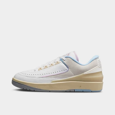 Jordan Women's 2 Retro Low Summit White / Varsity Red - Ice Blue