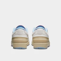 Jordan Women's 2 Retro Low Summit White / Varsity Red - Ice Blue