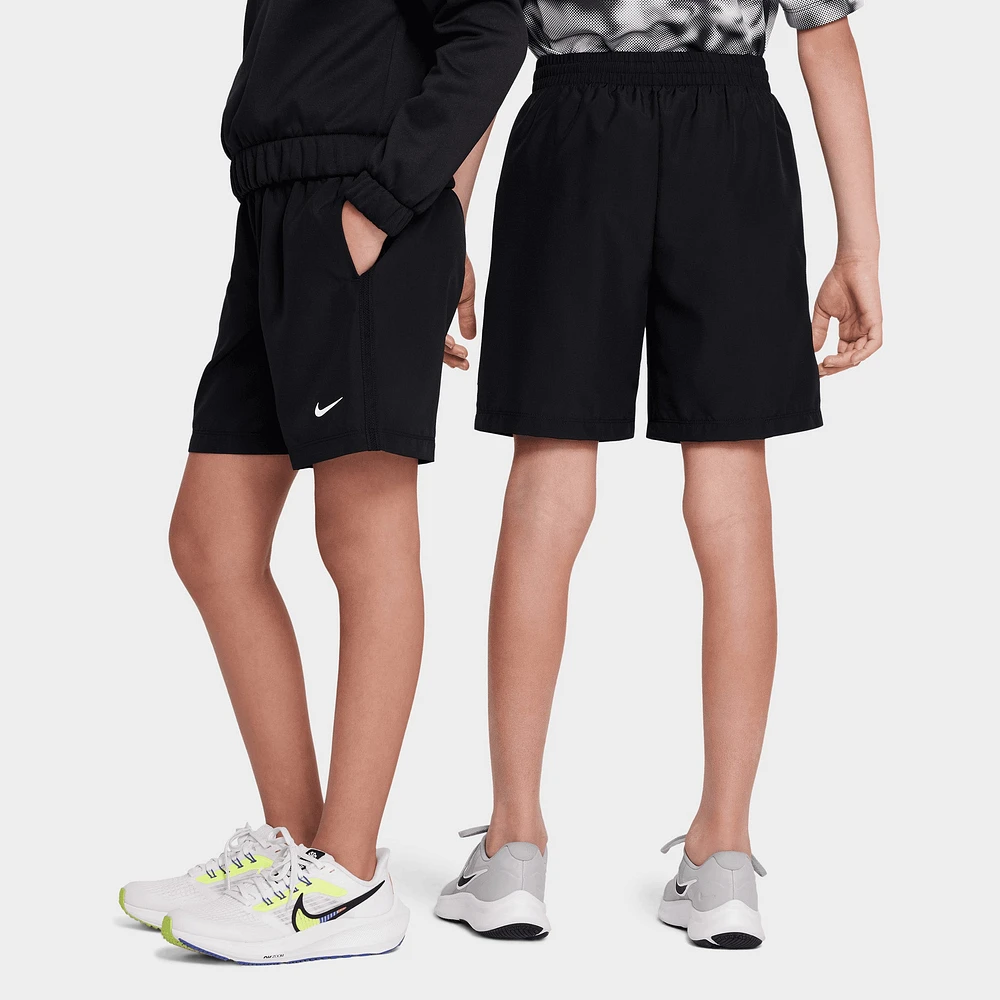 Nike Junior Boys' Dri-FIT Training Shorts Black / White