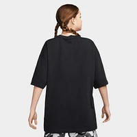 Nike Sportswear Women's Essential Oversized T-shirt Black / White