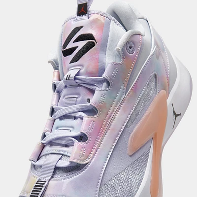 Jordan Luka 2 Football Grey / Oxygen Purple - Arctic Orange