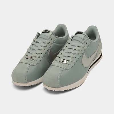 Nike Women's Cortez Textile Light Pumice / Metallic Silver