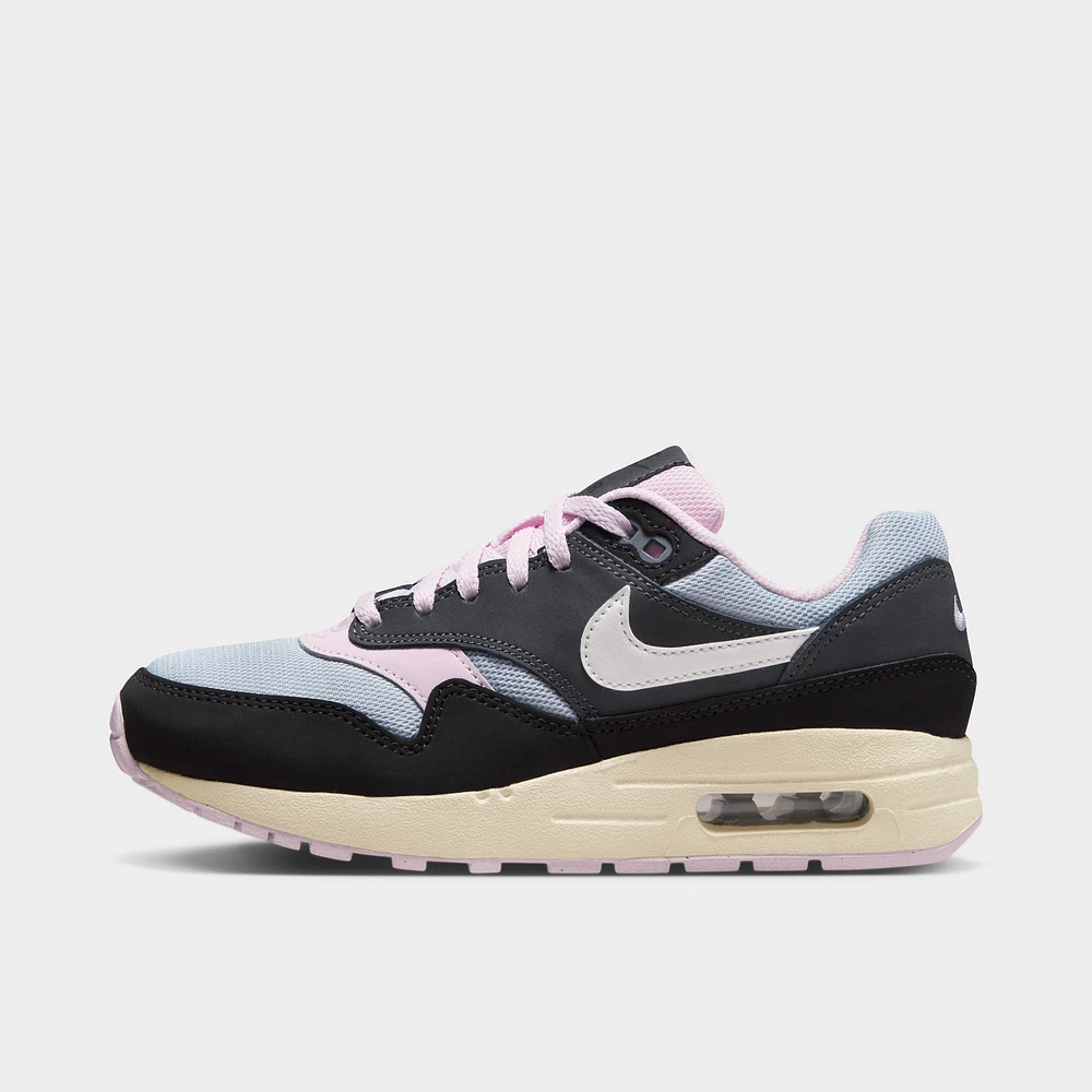 Nike Air Max 1 GS Black / Summit White - Anthracite