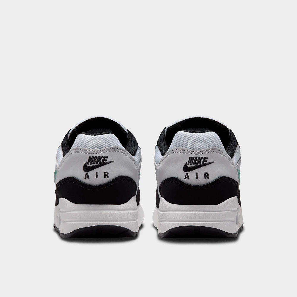 Nike Air Max 1 GS White / Stadium Green - Pure Platinum