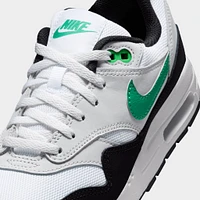 Nike Air Max 1 GS White / Stadium Green - Pure Platinum