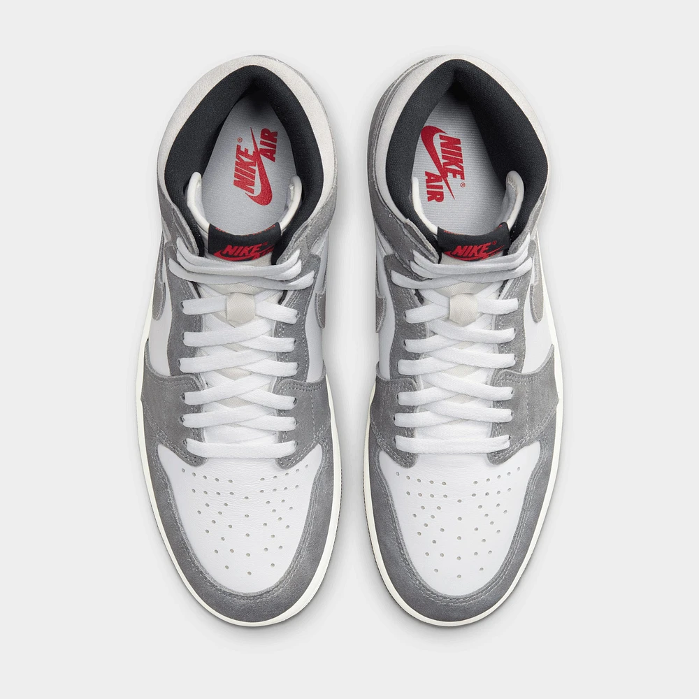 Jordan 1 Retro High OG Black / Fire Red - White