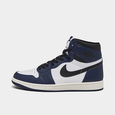 Jordan 1 Retro High OG Midnight Navy / Black - White