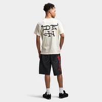 Ed Hardy Crawling Tiger Graphic T-Shirt / Ivory