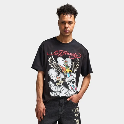 Ed Hardy Vintage '77 Eagle Graphic T-Shirt / Black