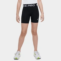 Nike Pro Junior Girls' 5" Dri-FIT Shorts / Black