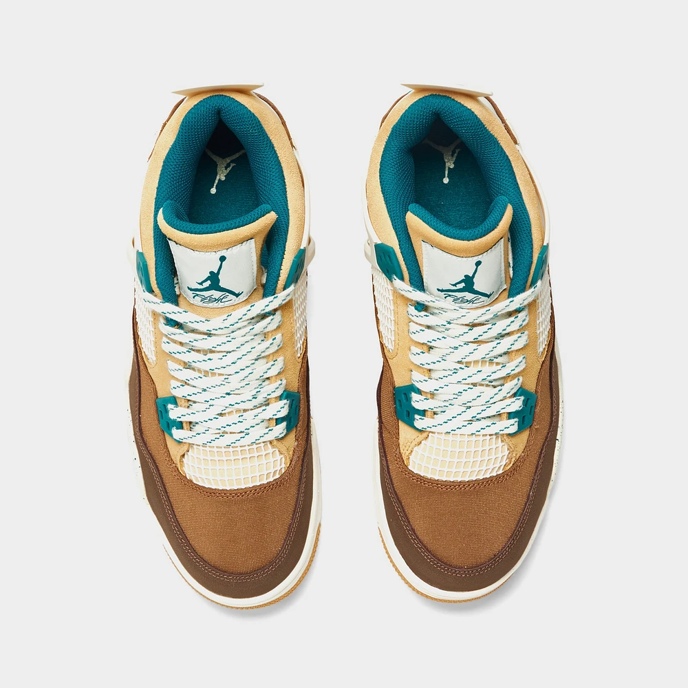 Jordan 4 Retro GS Cacao Wow / Geode Teal - Ale Brown